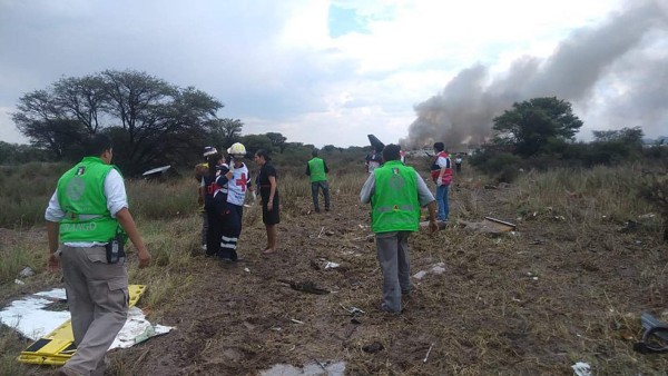 Nuevo video muestra el impactante accidente de avión en México