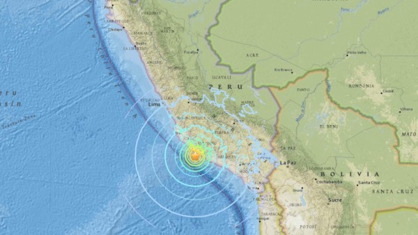 Perú: Sismo de magnitud 7,1 deja dos muertos y varios heridos