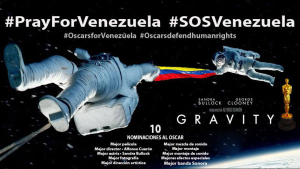 Memes: Oposición de Venezuela lleva la protesta a los Oscar