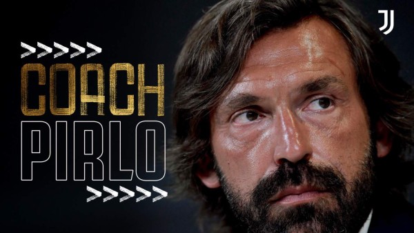 Oficial: La Juventus nombra a Andrea Pirlo como su nuevo entrenador
