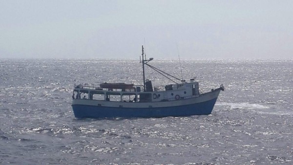 Se eleva a 125 kilos de suspuesta droga lo incautado en embarcación colombiana