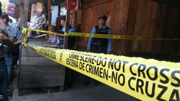 Matan a mujer en el Mercado Medina de San Pedro Sula