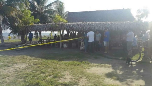 Matan a tiros a un hombre en una playa de Puerto Cortés