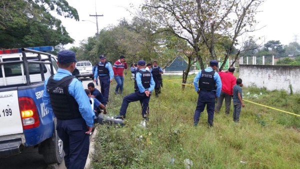 Hallan cadáver de mujer embolsado en San Pedro Sula