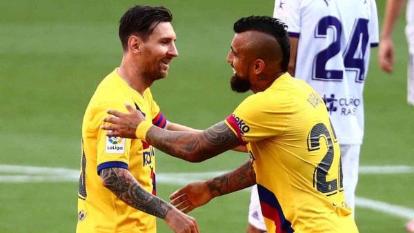 Messi se despide con emotivo mensaje de Arturo Vidal: 'El vestuario te va a extrañar'