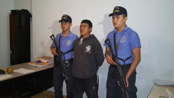 Cae supuesto asesino de policía en el sur de Honduras
