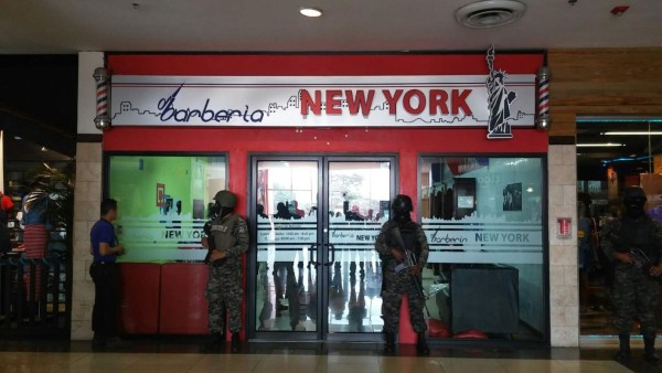 Aseguran barbería en mall de San Pedro Sula