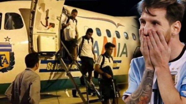 Messi estuvo a 18 minutos de morir en el avión del Chapecoense