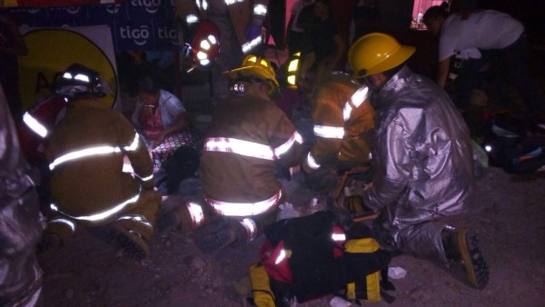Accidente de bus deja 16 heridos en Comayagua