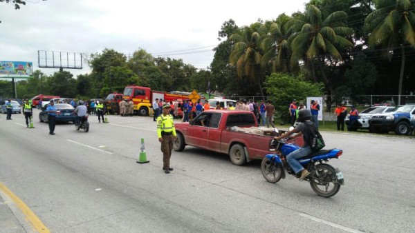 Instalan operativos previo a feriado morazánico