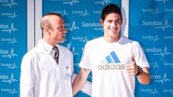 Colombiano James Rodríguez, nuevo jugador del Real Madrid