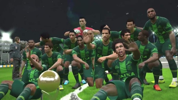 Conmovedor: Chapecoense se corona como ganador en videojuego