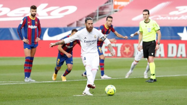 ¿Era para sancionarlo? El polémico penal sancionado a favor del Real Madrid ante Barcelona