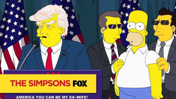 La predicción de 'Los Simpson' sobre Trump que asusta a EUA