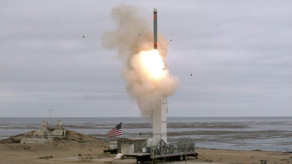 EEUU prueba misil de alcance medio tras dejar tratado INF