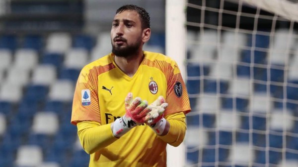 Donnarumma y cuatro miembros más del AC Milan dieron positivo por coronavius