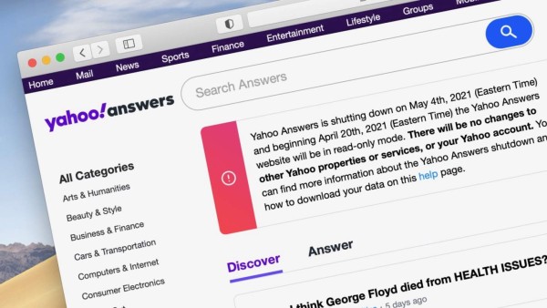 Yahoo Respuestas será eliminado el próximo 4 de mayo tras más de 15 años en la web