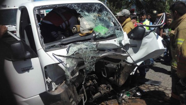 Un muerto y nueve heridos en accidente en Copán