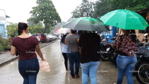 Calvario: Hondureños deben hacer fila hasta 11 horas para sacar hoja de antecedentes policiales
