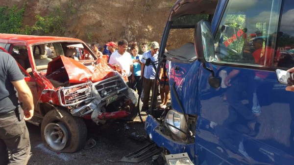 Un menor pierde la vida en accidente vehicular en Olancho