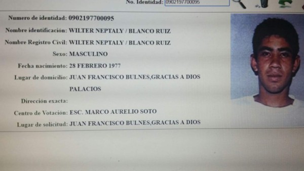 Wilter Blanco, el narco que mandaba en la Policía de Honduras