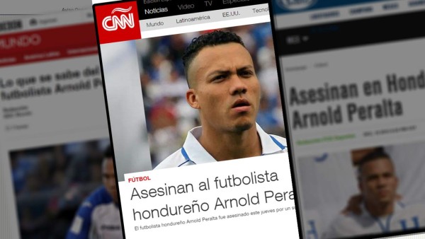 Asesinato de Arnold Peralta impacta en medios internacionales