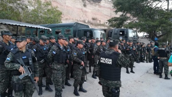 Fusina interviene cinco colonias en Tegucigalpa