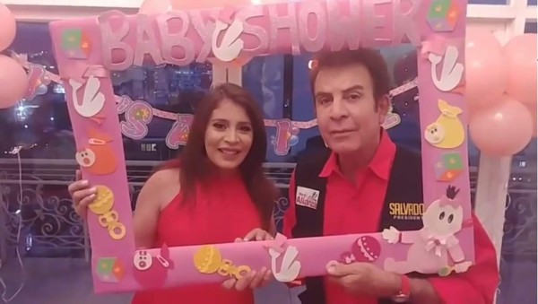 Así celebró Iroshka Elvir de Nasralla su primer 'baby shower'