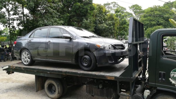 Con carro robado caen tres mareros robacasas en San Pedro Sula