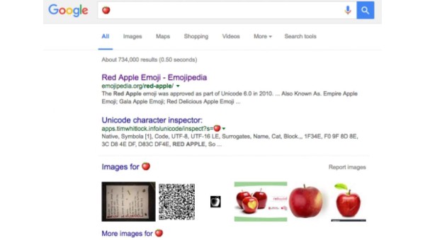 Google ya reconoce los emojis