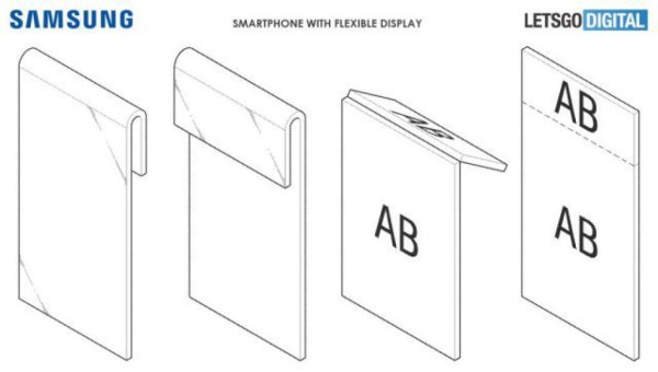 Filtran diseño de teléfono Samsung con dos pantallas