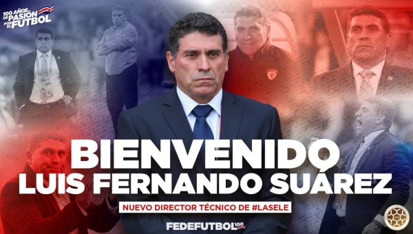 Oficial: Luis Fernando Suárez, nuevo entrenador de la selección de Costa Rica