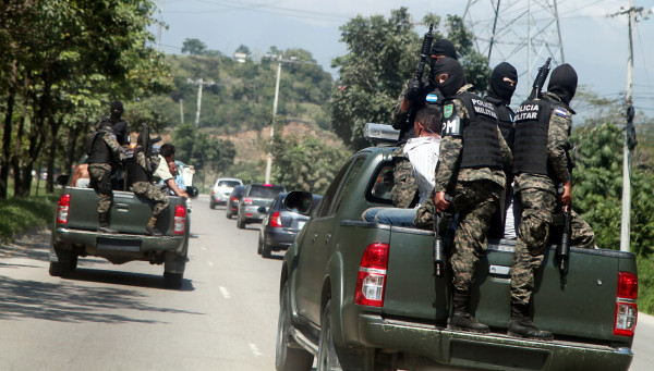 Capturan a supuesta banda de delincuentes en San Pedro Sula