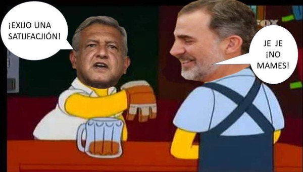 'Guerra de memes' entre México y España por comentario de AMLO