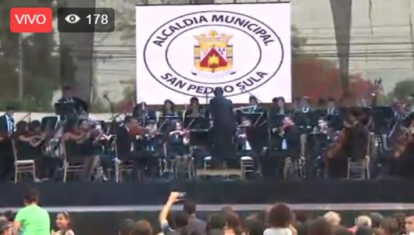 En vivo: Lanzamiento de la orquesta sinfónica de San Pedro Sula