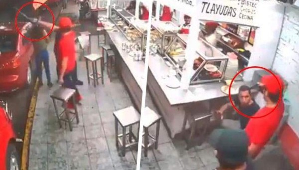 Video: Futbolista mexicano fue baleado cuando se encontraba en una taquería