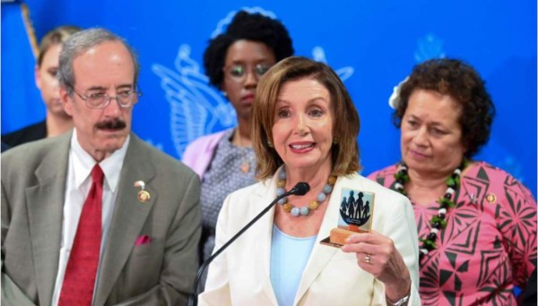 Nancy Pelosi llega a Honduras para hablar de seguridad, corrupción y migración