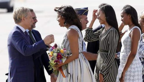 Michelle Obama pasa vacaciones en la isla de Mallorca