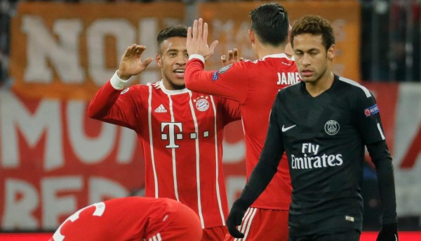El Bayern Múnich baila al PSG y deja sin récord a Neymar
