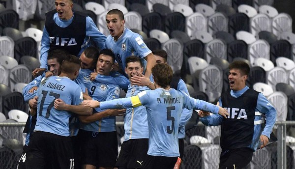 Uruguay debutó con triunfo ante Serbia en el Mundial Sub-20