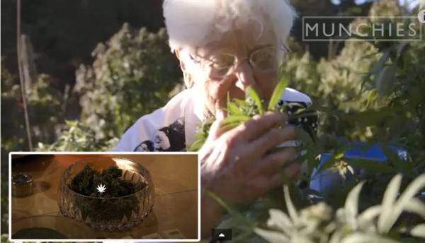 'Nonna marihuana': La abuela de 90 años que cocina con esta hierba