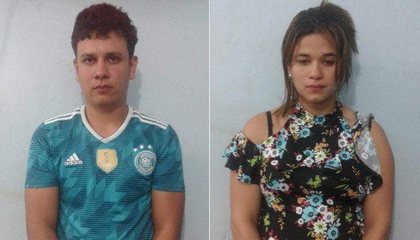 Cae pareja de supuestos asaltantes en Copán