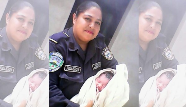Mujer da a luz a bebita en una posta policial en Tegucigalpa
