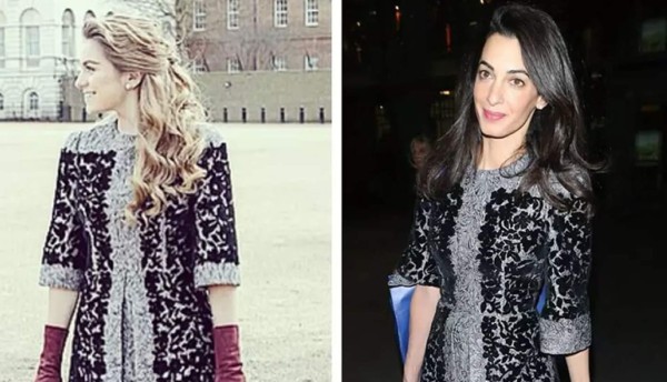 Dos mujeres un vestido. ¿Sofía luce mejor que Amal?