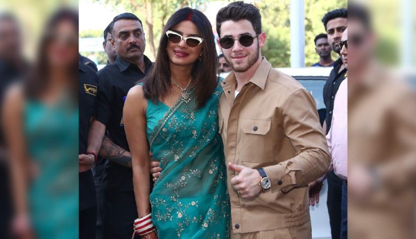 Continúan las fiestas nupciales para Nick Jonas y Priyanka Chopra