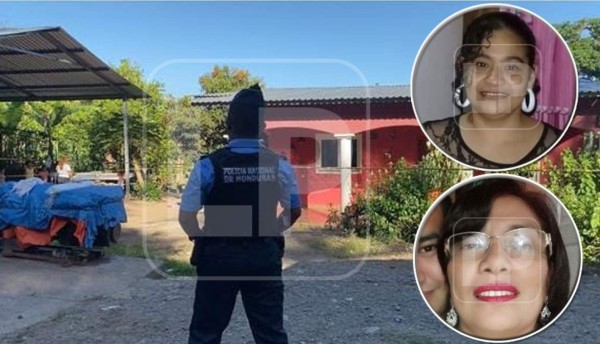 Identifican a las dos mujeres asesinadas dentro de una vivienda en Santa Cruz de Yojoa