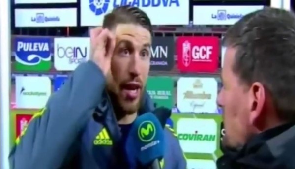 VIDEO: El tremendo lapsus de Sergio Ramos ante los micrófonos