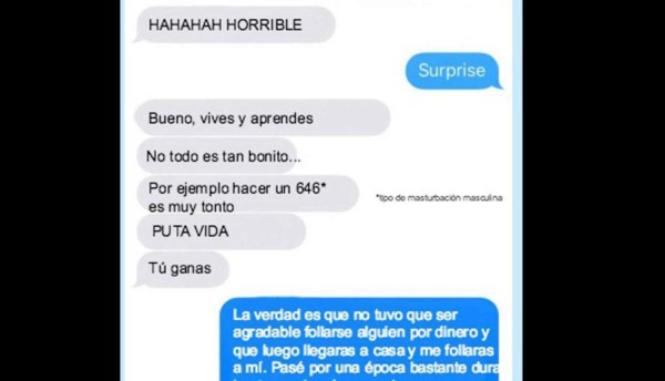 Joven descubre que su exnovia es una dama de compañía