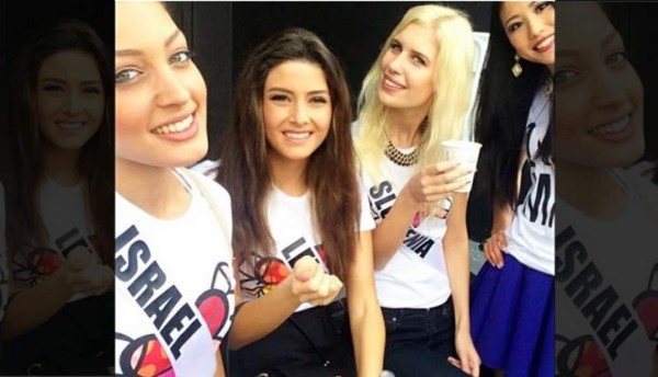 Fricción entre Miss Líbano y Miss Israel por selfie