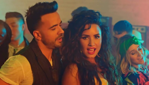 La coquetería de Demi Lovato con Luis Fonsi en nuevo video